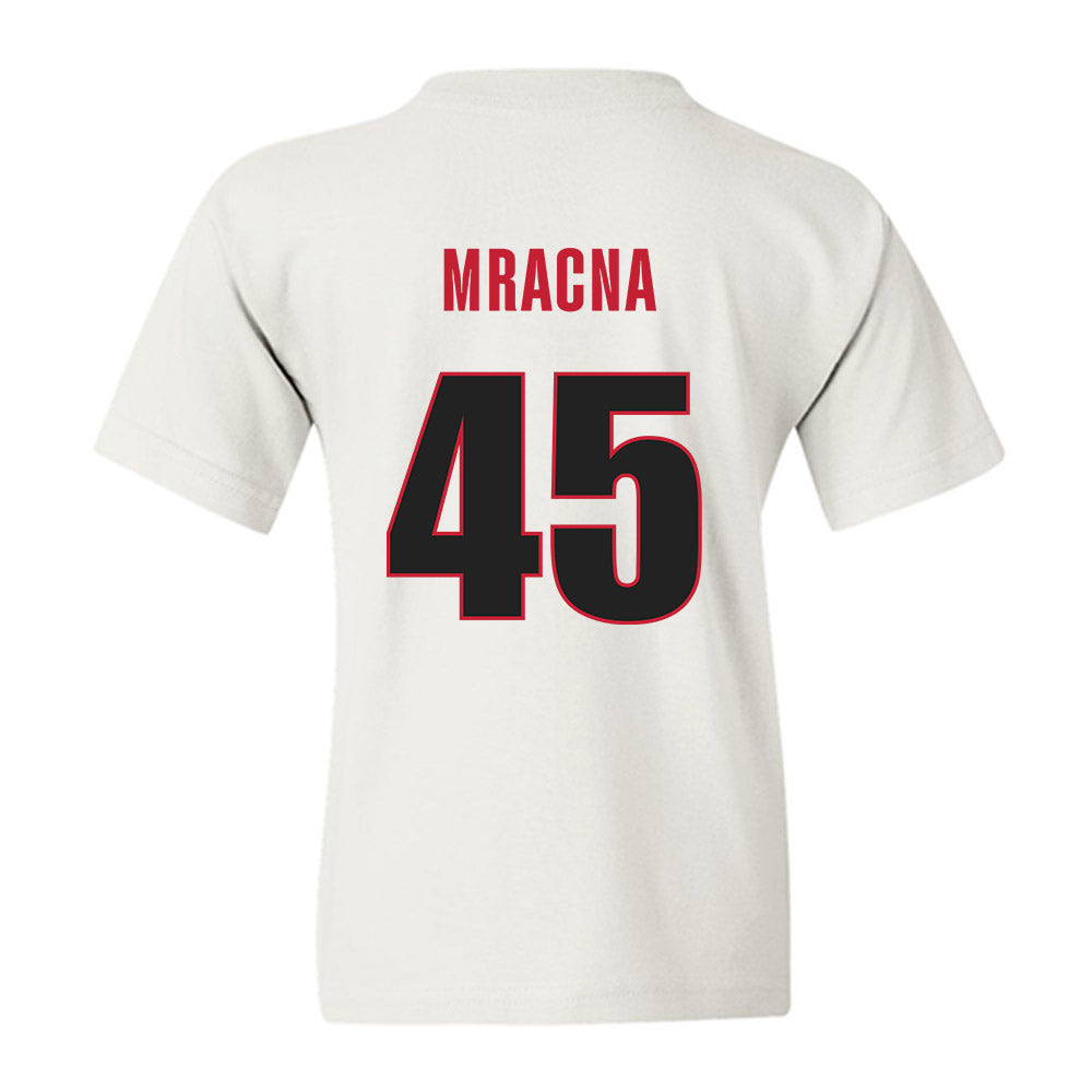 Georgia - NCAA Baseball : Christian Mracna - NCAA® Replica Shersey Youth T-Shirt-1