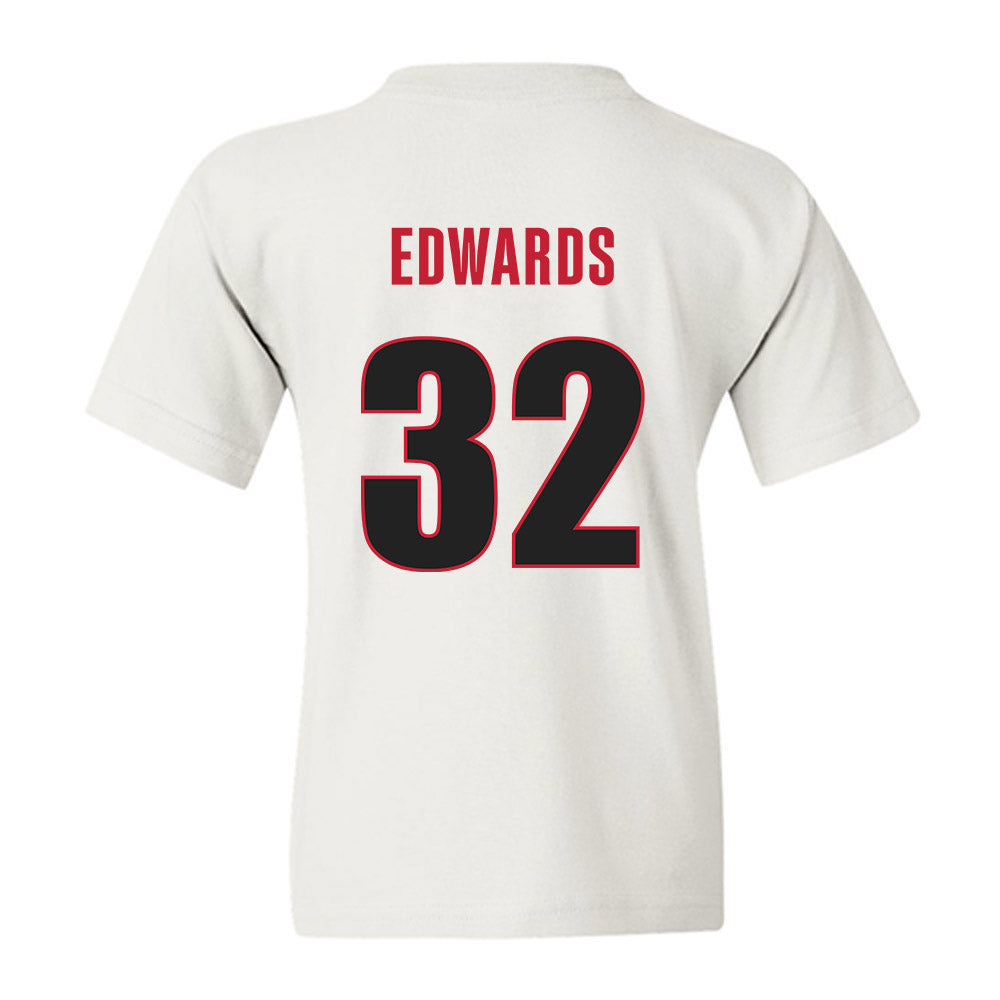 Georgia - NCAA Baseball : Grant Edwards - NCAA® Replica Shersey Youth T-Shirt-1