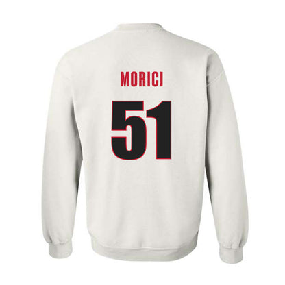 Georgia - NCAA Baseball : Lucas Morici - NCAA® Replica Shersey Crewneck Sweatshirt-1