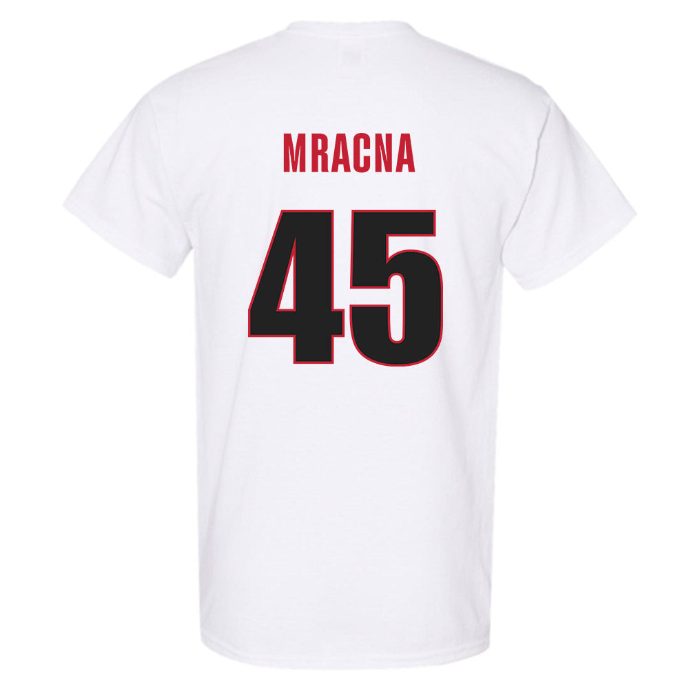Georgia - NCAA Baseball : Christian Mracna - NCAA® Replica Shersey T-Shirt-1