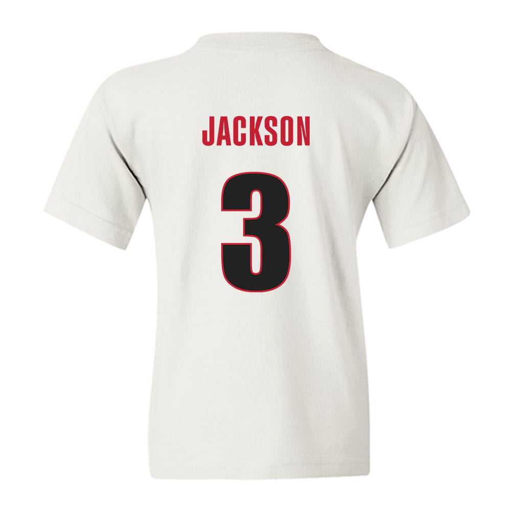 Georgia - NCAA Baseball : Daniel Jackson - NCAA® Replica Shersey Youth T-Shirt-1