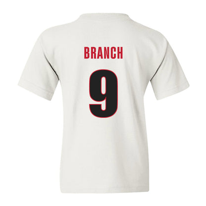 Georgia - NCAA Baseball : Kolby Branch - NCAA® Replica Shersey Youth T-Shirt-1