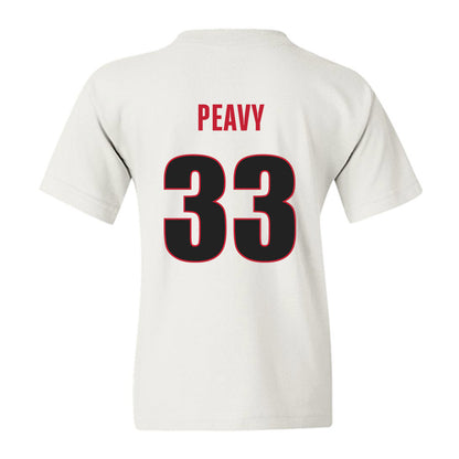 Georgia - NCAA Baseball : Jackson Peavy - NCAA® Replica Shersey Youth T-Shirt-1