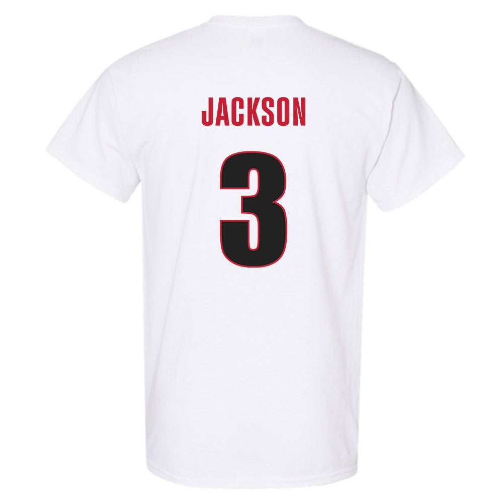 Georgia - NCAA Baseball : Daniel Jackson - NCAA® Replica Shersey T-Shirt-1