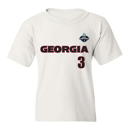 Georgia - NCAA Baseball : Daniel Jackson - NCAA® Replica Shersey Youth T-Shirt-0