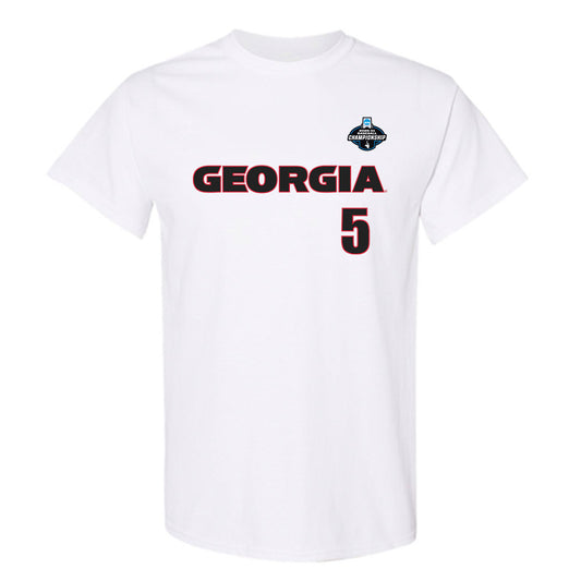 Georgia - NCAA Baseball : Justin Byrd - NCAA® Replica Shersey T-Shirt-0
