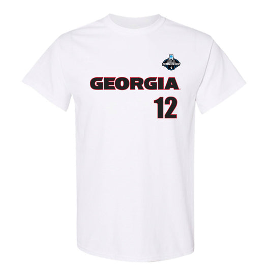 Georgia - NCAA Baseball : Caden Aoki - NCAA® Replica Shersey T-Shirt-0