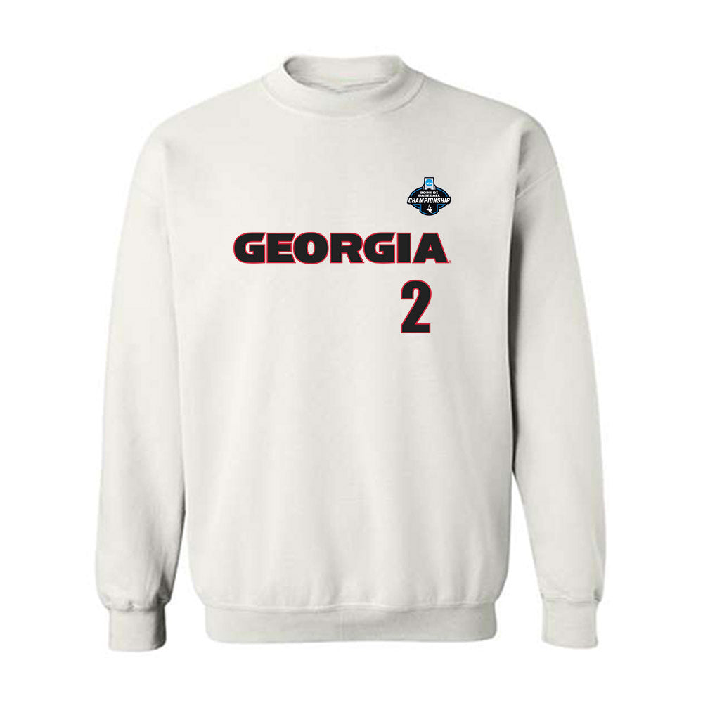 Georgia - NCAA Baseball : Ryan Black - NCAA® Replica Shersey Crewneck Sweatshirt-0