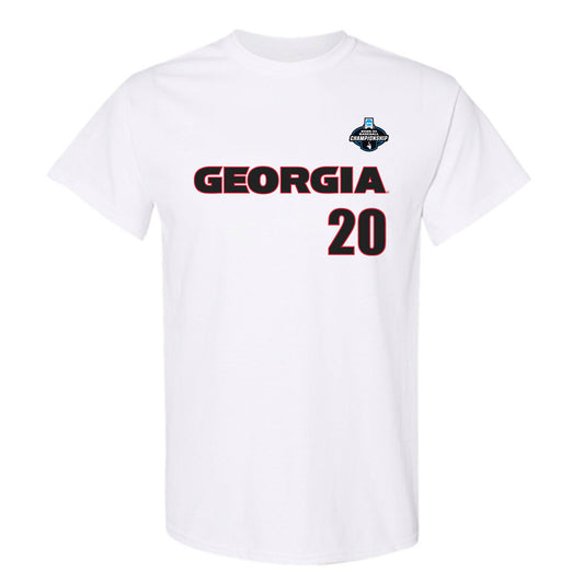 Georgia - NCAA Baseball : Joe Nottingham - NCAA® Replica Shersey T-Shirt-0