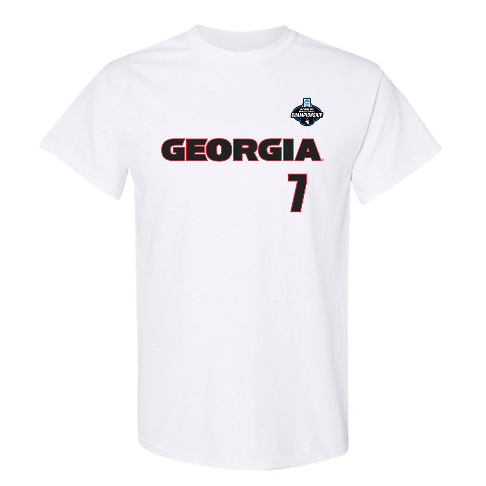 Georgia - NCAA Baseball : Jack Arcamone - NCAA® Replica Shersey T-Shirt-0