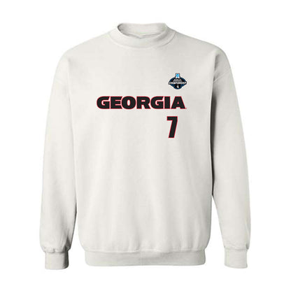 Georgia - NCAA Baseball : Jack Arcamone - NCAA® Replica Shersey Crewneck Sweatshirt-0