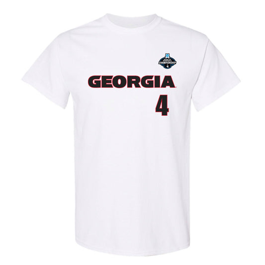 Georgia - NCAA Baseball : Michael Oshaughnessy - NCAA® Replica Shersey T-Shirt-0