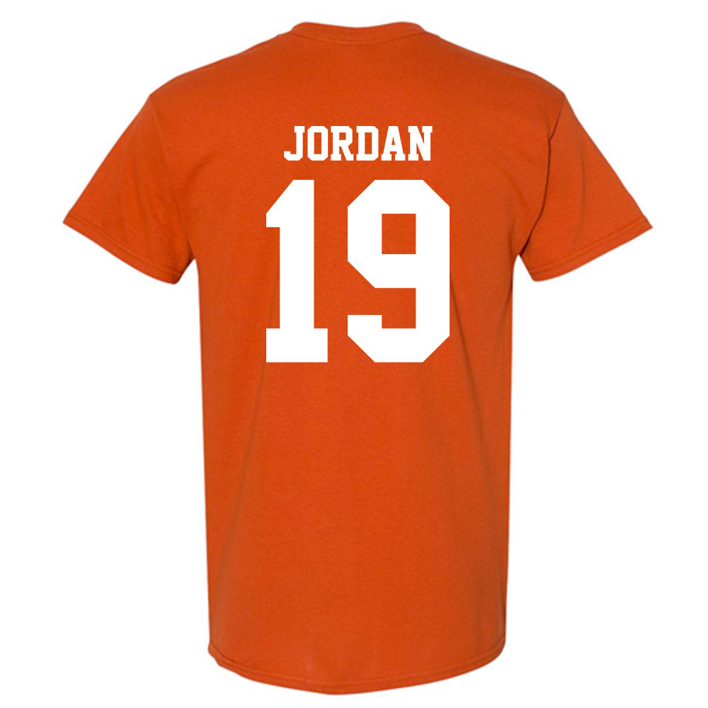 Texas - NCAA Baseball : Donovan Jordan - Replica Shersey T-Shirt-1