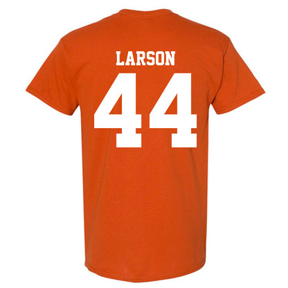 Texas - NCAA Baseball : Ashton Larson - NCAA® Replica Shersey T-Shirt-1