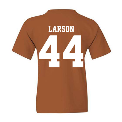 Texas - NCAA Baseball : Ashton Larson - NCAA® Replica Shersey Youth T-Shirt-1