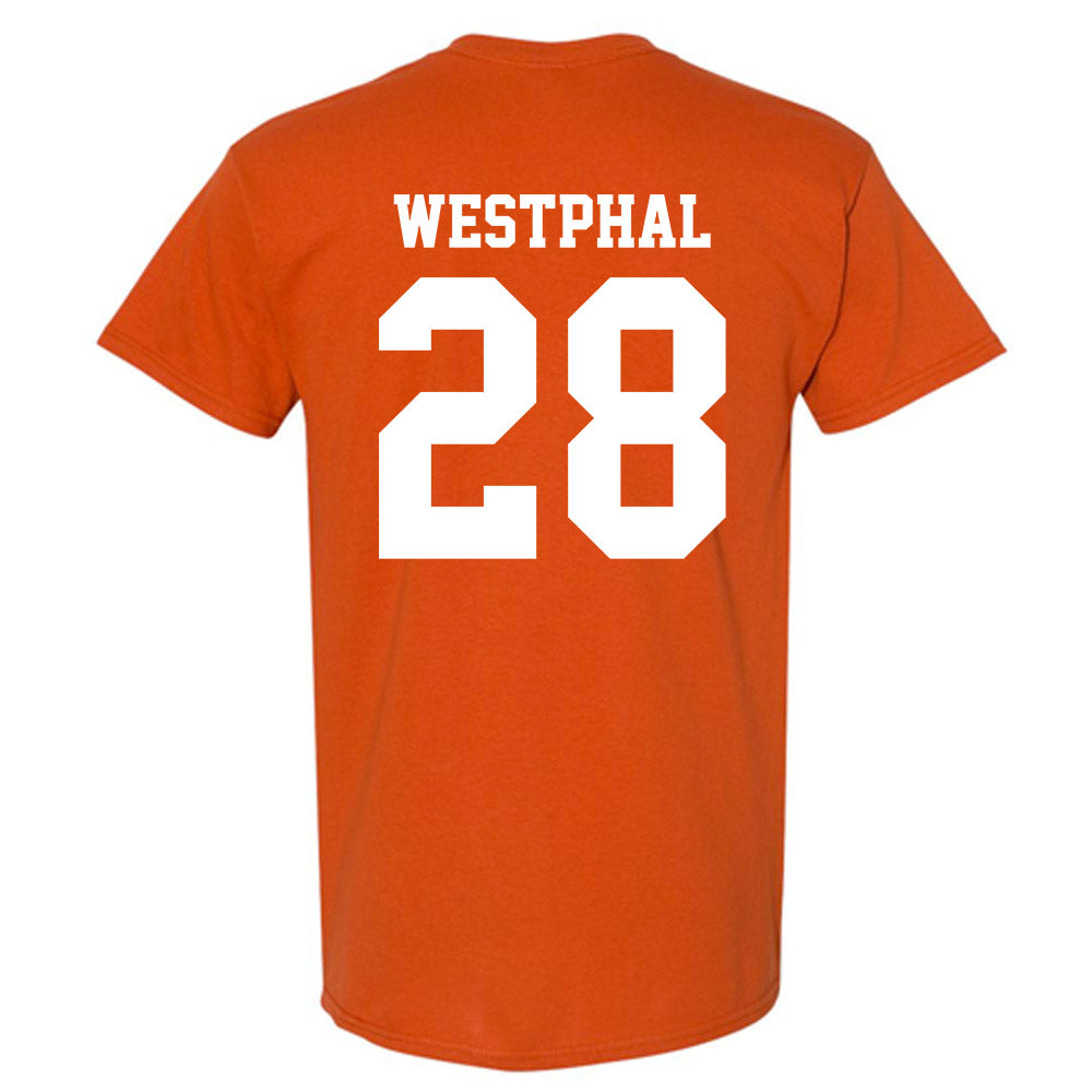 Texas - NCAA Baseball : Grady Westphal - NCAA® Replica Shersey T-Shirt-1