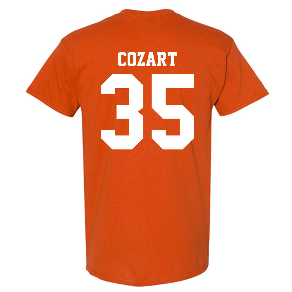 Texas - NCAA Baseball : Sam Cozart - NCAA® Replica Shersey T-Shirt-1