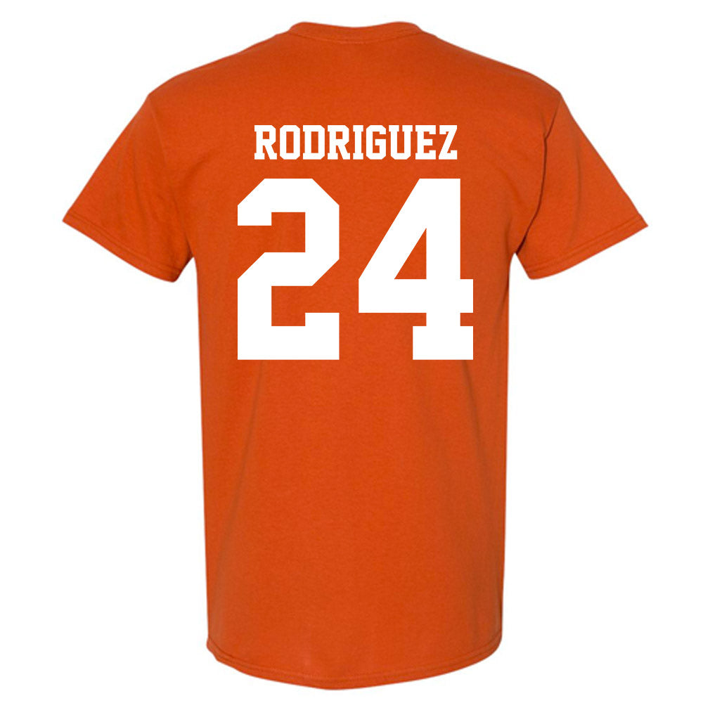 Texas - NCAA Baseball : Adrian Rodriguez - Replica Shersey T-Shirt-1