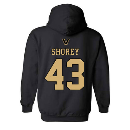 Vanderbilt - NCAA Baseball : Matthew Shorey - VandyBoys NCAA® Shersey Hooded Sweatshirt-1