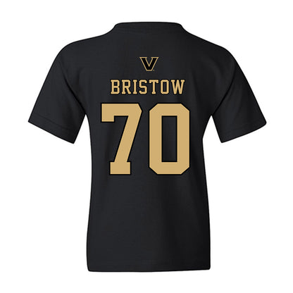 Vanderbilt - NCAA Baseball : Tristan Bristow - VandyBoys NCAA® Shersey Youth T-Shirt-1