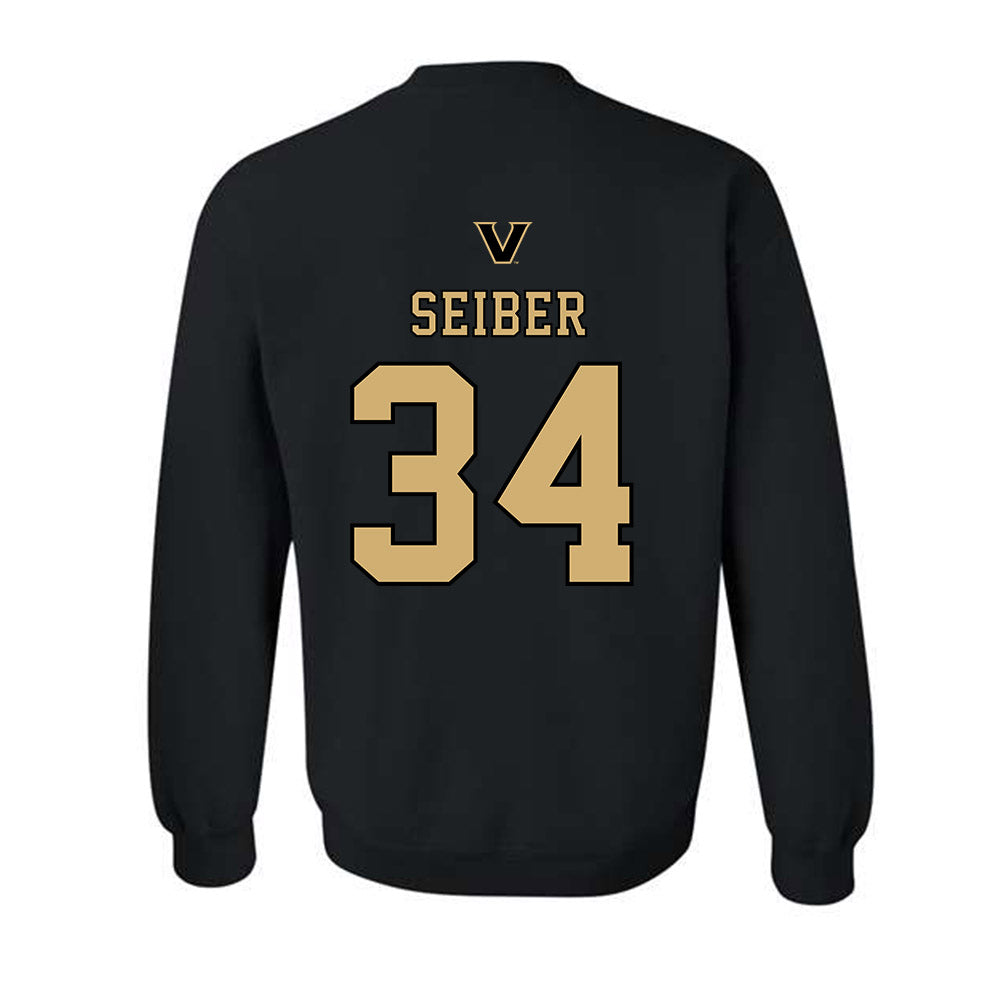 Vanderbilt - NCAA Baseball : Brennan Seiber - VandyBoys NCAA® Shersey Crewneck Sweatshirt-1