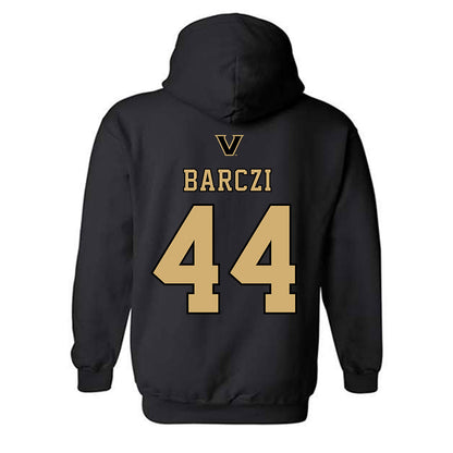 Vanderbilt - NCAA Baseball : Colin Barczi - VandyBoys NCAA® Shersey Hooded Sweatshirt-1