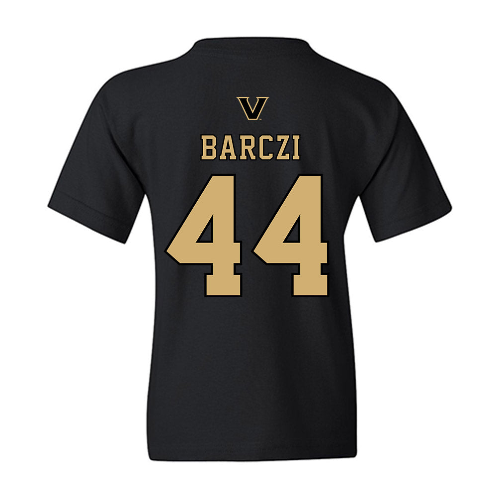 Vanderbilt - NCAA Baseball : Colin Barczi - VandyBoys NCAA® Shersey Youth T-Shirt-1