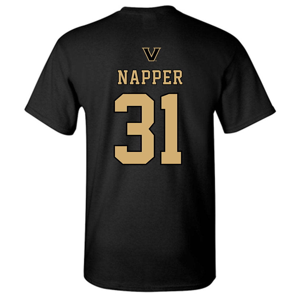 Vanderbilt - NCAA Baseball : Jameson Napper - VandyBoys NCAA® Shersey T-Shirt-1