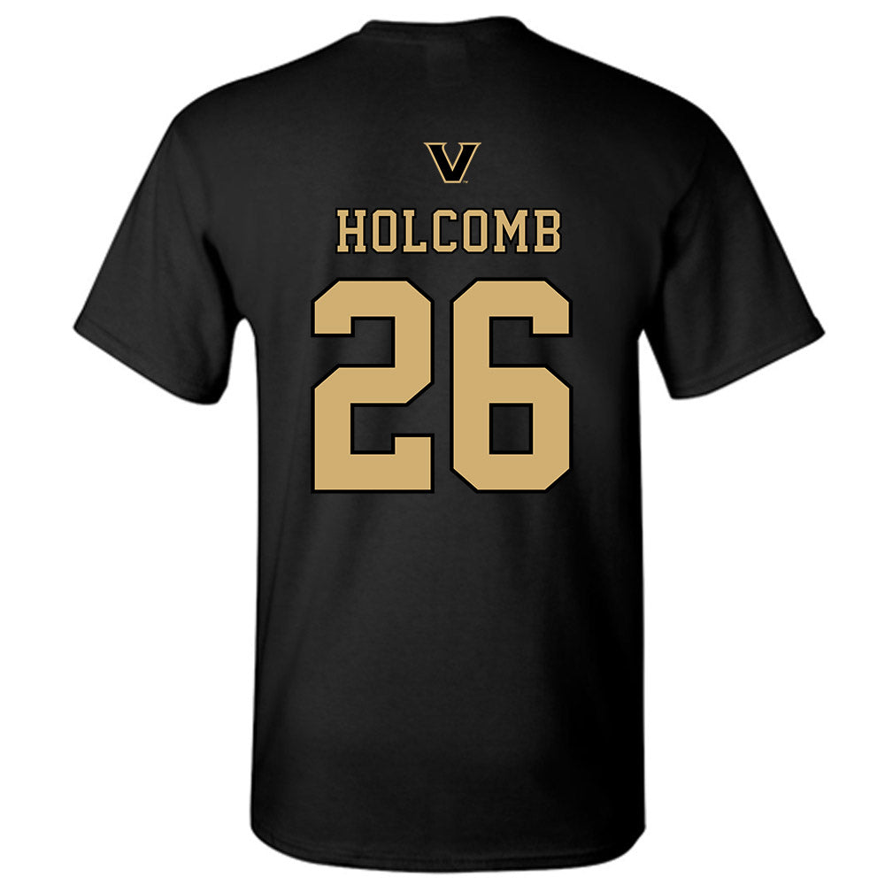 Vanderbilt - NCAA Baseball : Braden Holcomb - VandyBoys NCAA® Shersey T-Shirt-1
