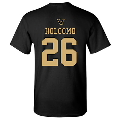 Vanderbilt - NCAA Baseball : Braden Holcomb - VandyBoys NCAA® Shersey T-Shirt-1