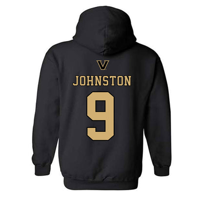 Vanderbilt - NCAA Baseball : Brodie Johnston - VandyBoys NCAA® Shersey Hooded Sweatshirt-1