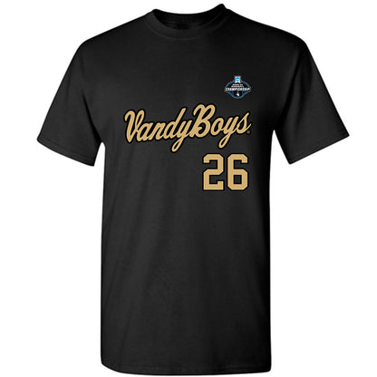 Vanderbilt - NCAA Baseball : Braden Holcomb - VandyBoys NCAA® Shersey T-Shirt-0