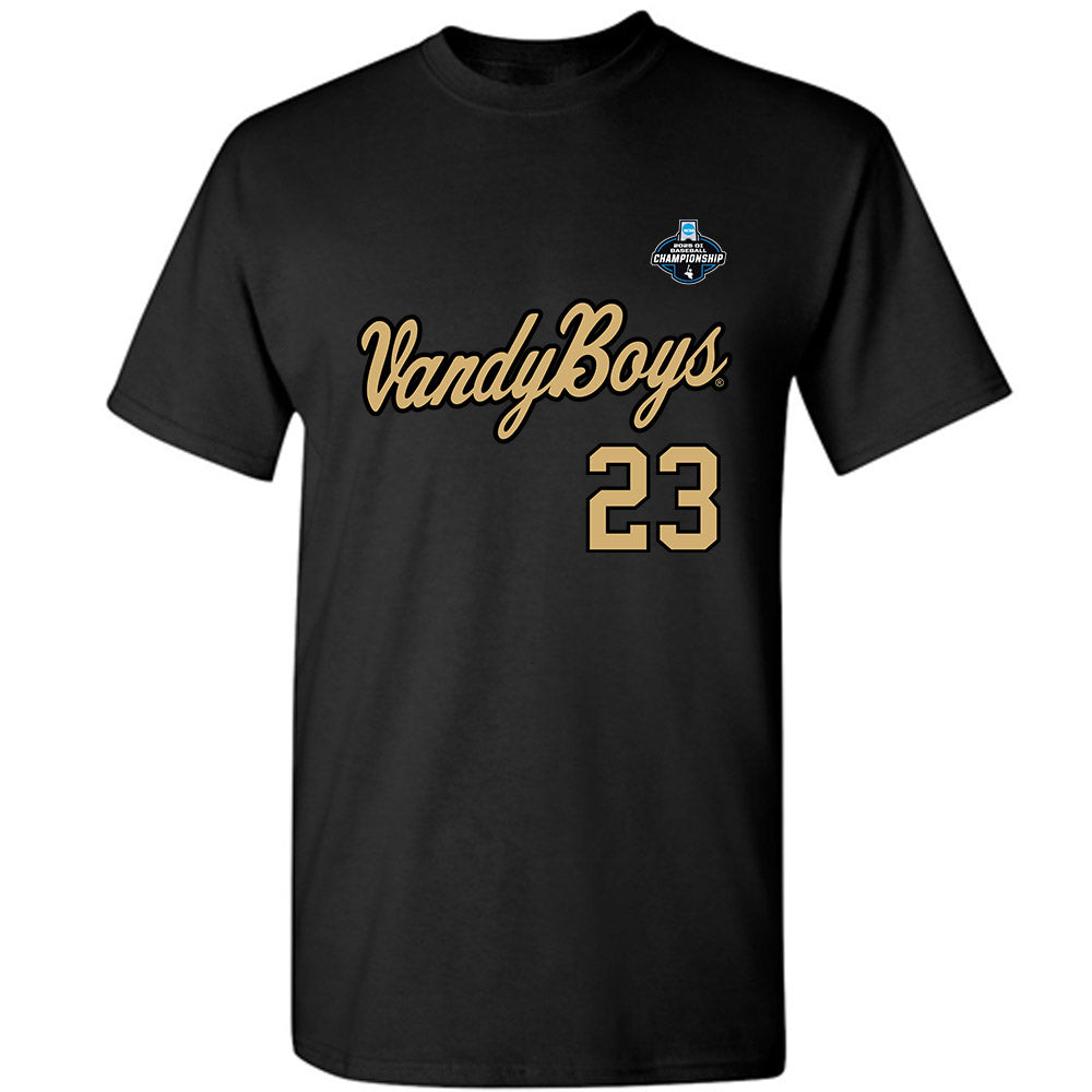 Vanderbilt - NCAA Baseball : Brody Carr - VandyBoys NCAA® Shersey T-Shirt-0