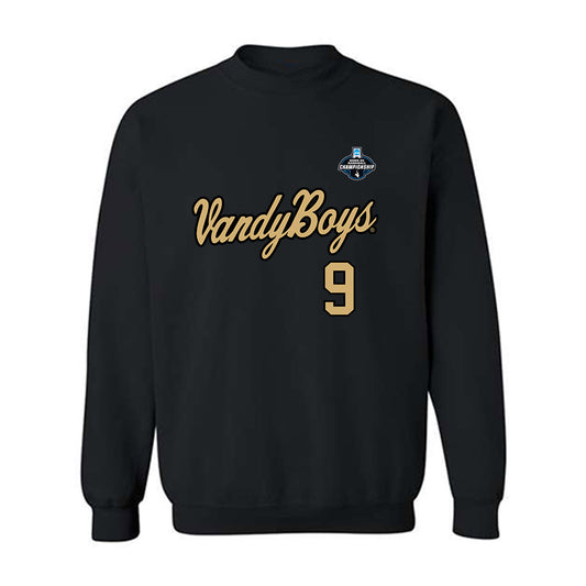 Vanderbilt - NCAA Baseball : Brodie Johnston - VandyBoys NCAA® Shersey Crewneck Sweatshirt-0