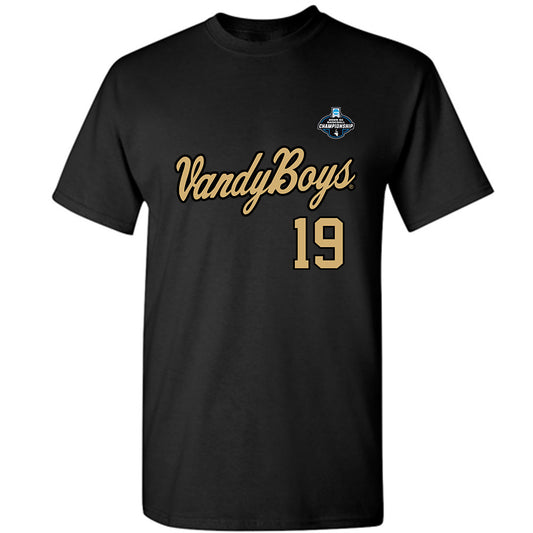 Vanderbilt - NCAA Baseball : Rustan Rigdon - VandyBoys NCAA® Shersey T-Shirt-0