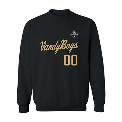 Vanderbilt - NCAA Baseball : Gunner Skelton - VandyBoys NCAA® Shersey Crewneck Sweatshirt-0
