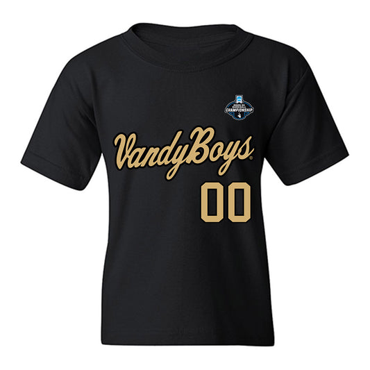 Vanderbilt - NCAA Baseball : Gunner Skelton - VandyBoys NCAA® Shersey Youth T-Shirt-0