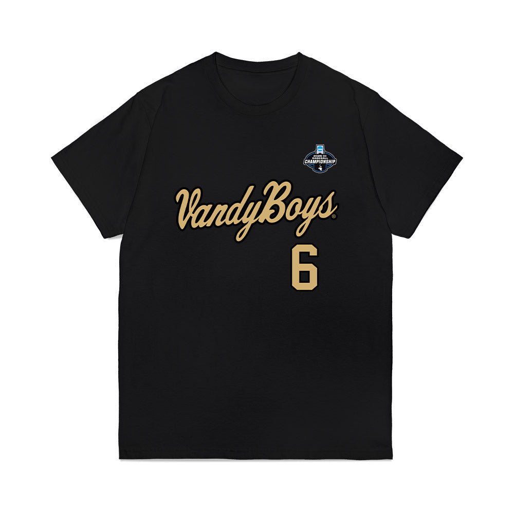 Vanderbilt - NCAA Baseball : Bud Coombs - VandyBoys NCAA® Shersey T-Shirt-0