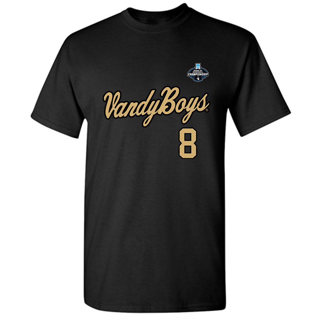 Vanderbilt - NCAA Baseball : Chris Maldonado - VandyBoys NCAA® Shersey T-Shirt-0