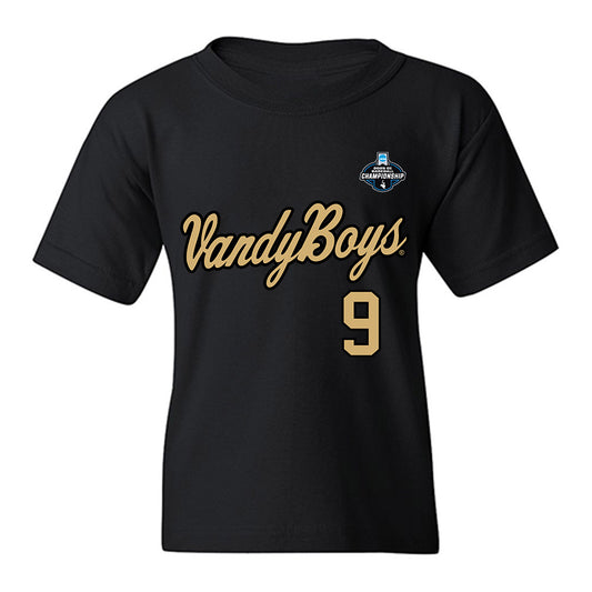 Vanderbilt - NCAA Baseball : Brodie Johnston - VandyBoys NCAA® Shersey Youth T-Shirt-0