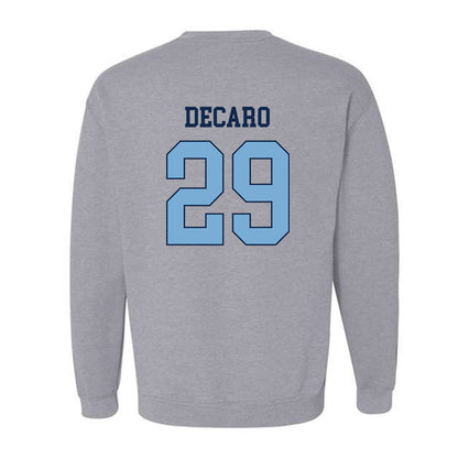 UNC - NCAA Baseball : Jason DeCaro - NCAA® Replica Shersey Crewneck Sweatshirt-1