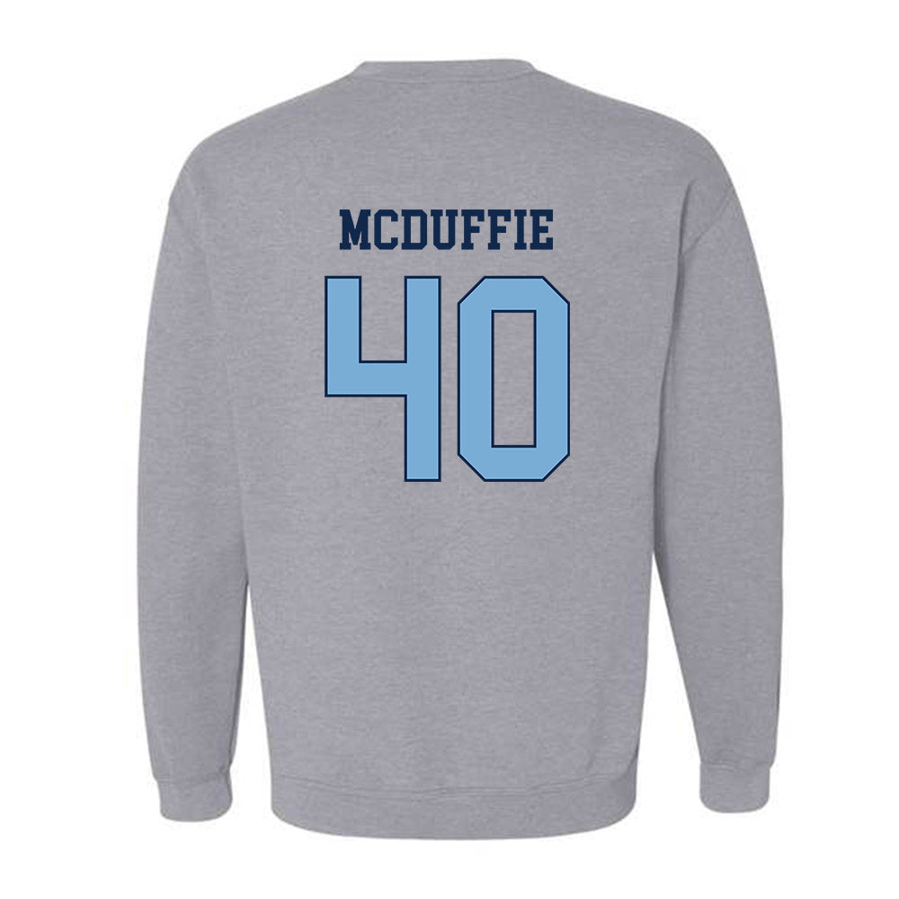 UNC - NCAA Baseball : Walker McDuffie - NCAA® Replica Shersey Crewneck Sweatshirt-1