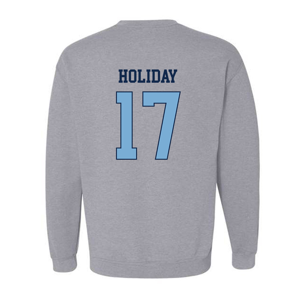 UNC - NCAA Baseball : Talan Holiday - NCAA® Replica Shersey Crewneck Sweatshirt-1