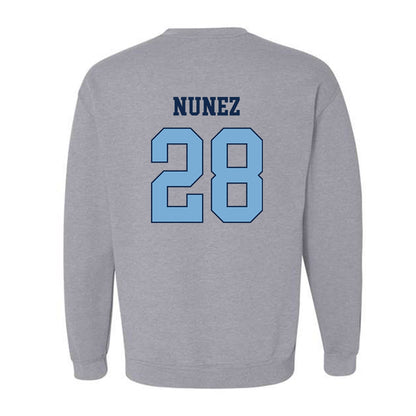 UNC - NCAA Baseball : Jadyn Nunez - NCAA® Replica Shersey Crewneck Sweatshirt-1