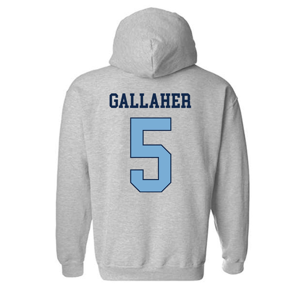 UNC - NCAA Baseball : Gavin Gallaher - NCAA® Replica Shersey Hooded Sweatshirt-1