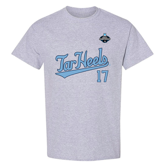 UNC - NCAA Baseball : Talan Holiday - NCAA® Replica Shersey T-Shirt-0
