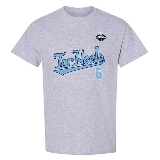 UNC - NCAA Baseball : Gavin Gallaher - NCAA® Replica Shersey T-Shirt-0
