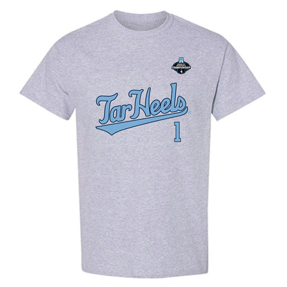 UNC - NCAA Baseball : Cooper Nicholson - NCAA® Replica Shersey T-Shirt-0