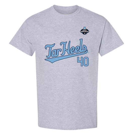 UNC - NCAA Baseball : Walker McDuffie - NCAA® Replica Shersey T-Shirt-0