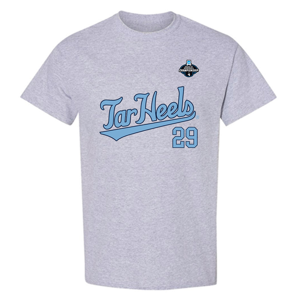 UNC - NCAA Baseball : Jason DeCaro - NCAA® Replica Shersey T-Shirt-0